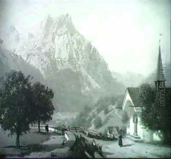 Schweizer Gebirgstal - view 1