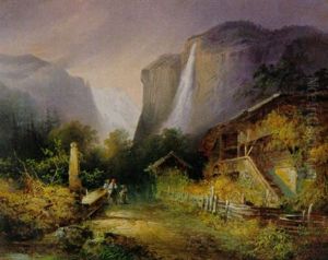 Gehoft Vor Dem Lauterbrunnental