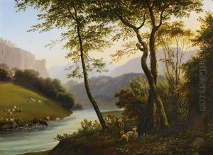 Au Canton De Bern by Georg Volmar