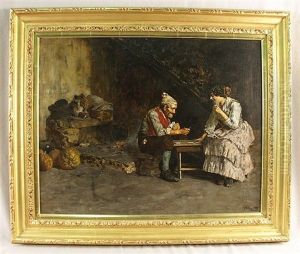 Couple Playing Cards