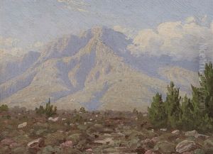 A Riversdale Mountain by Jan Ernst Abraham Volschenk