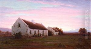 Golden Evening by Jan Ernst Abraham Volschenk