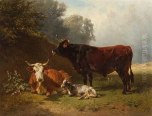 Auf Der Weide by Johann Friedrich Voltz