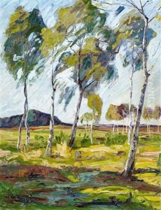 Birkenhain by Wilhelm Volz