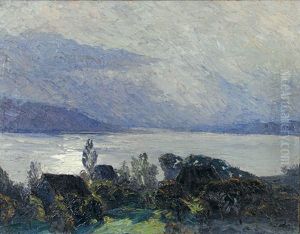 Blick Von Der Hohenwarte Reichenau Auf Den Untersee Blick Von Der Hohenwarte Reichenau Auf Den Untersee