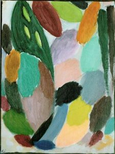 Portrait Of A Woman by Alexei Jawlensky