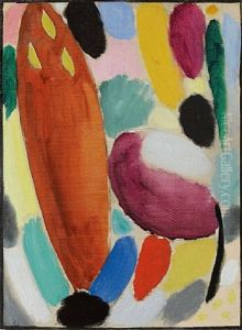 Portrait Of A Woman by Alexei Jawlensky