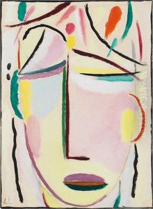 Heilandsgesicht by Alexei Jawlensky