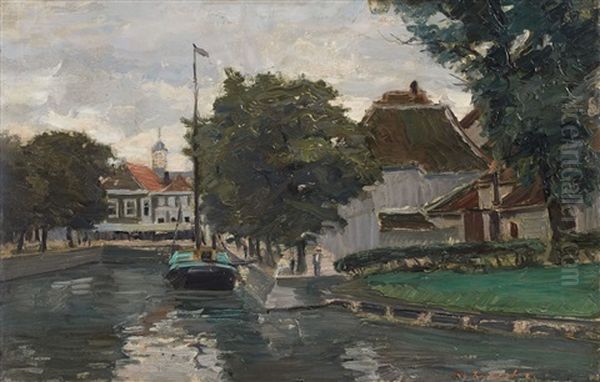 A Quay In Sluis - view 1