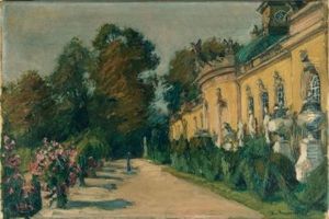 Promenade Bei Der Bildergalerie, Schloss Sanssouci by Konrad Von Kardorff