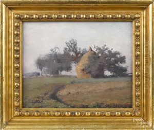 Landscape by Robert Vonnoh
