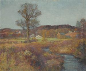 New England Valley by Robert Vonnoh
