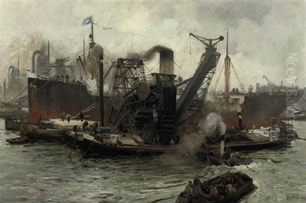 Steenkolen Transport: Transportation Of Coals - view 1