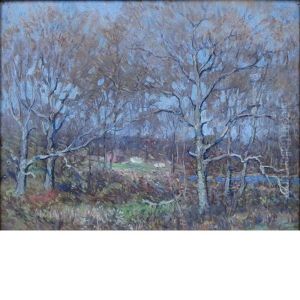 Late Fall Landscape by Clark Greenwood Voorhees