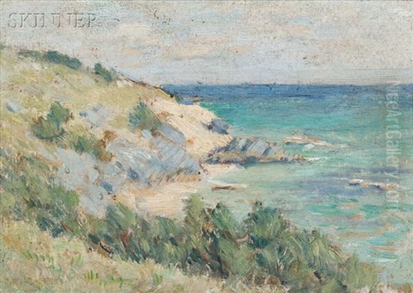 Coastal Scene With Bluffs, Probably Bermuda - view 1