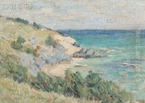 Coastal Scene With Bluffs, Probably Bermuda