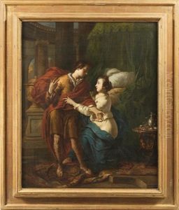 Joseph Et La Femme De Putiphar by Johannes Voorhout the Elder