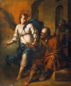 Die Befreiung Petri Aus Dem Kerker by Johannes Voorhout the Elder