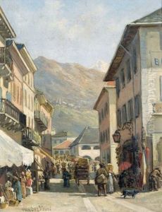 Strasse In Locarno Strasse In Locarno
