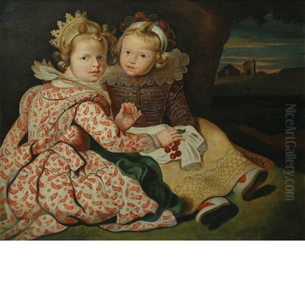 The Artist's Two Daughters - view 1