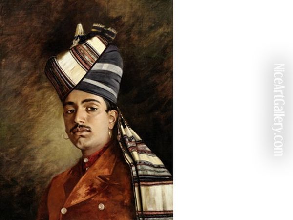 A Rajput Cavalry Trooper - view 1