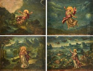 The Creation Of The World, In Four Parts. by Marten de Vos