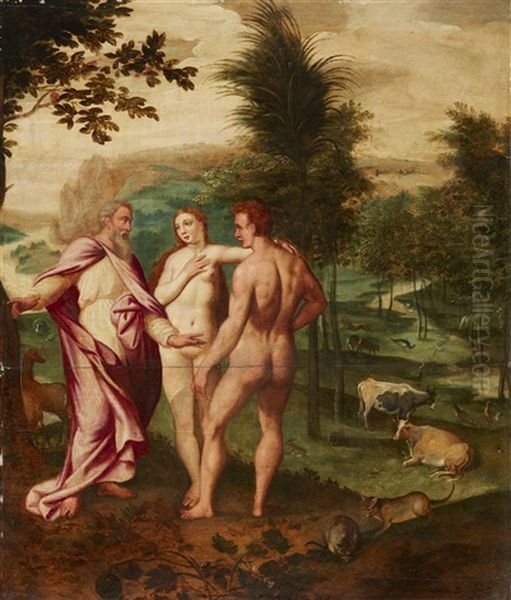 Expulsion From The Garden Of Eden - view 1