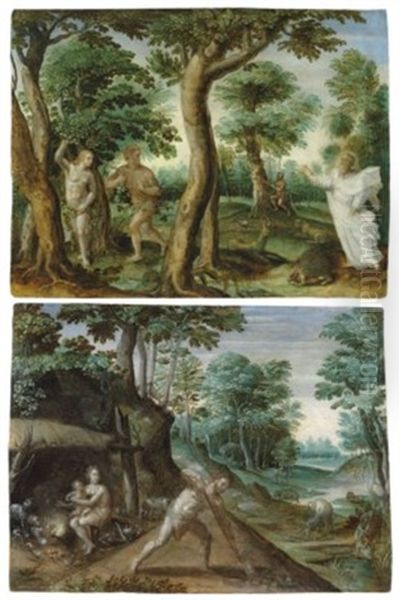 The Expulsion From Paradise; And The Labours Of Adam And Eve - view 1