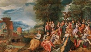 The Contest Between The Muses And The Pierides