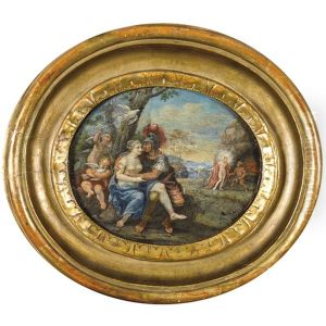 1. Rinaldo Und Armida. / 2. Ruhende Artemis by Marten de Vos