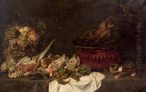 Bodegon De Caza by Paul de Vos