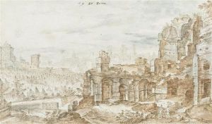 View Of Rome by Matthijs Bril