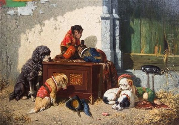 A Troupe Of Animal Performers - view 1