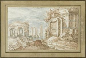 View Of Puzzuoli by Matthijs Bril