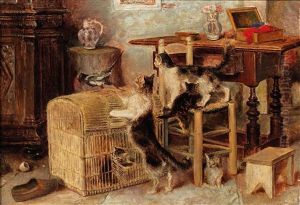 Schlimme Katzen by Vincent de Vos