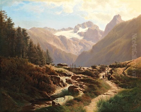 Blick Auf Den Dachstein - view 1
