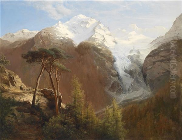 Blick Auf Den Ortler - view 1