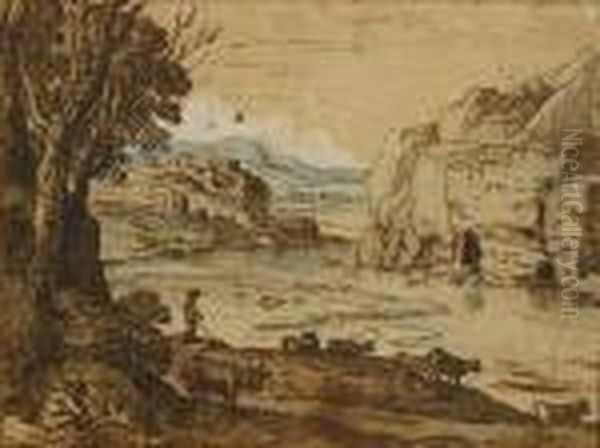 Italiaans Landschap - view 1