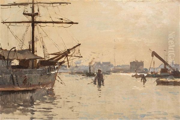 View Of The Oosterdok In Amsterdam - view 1