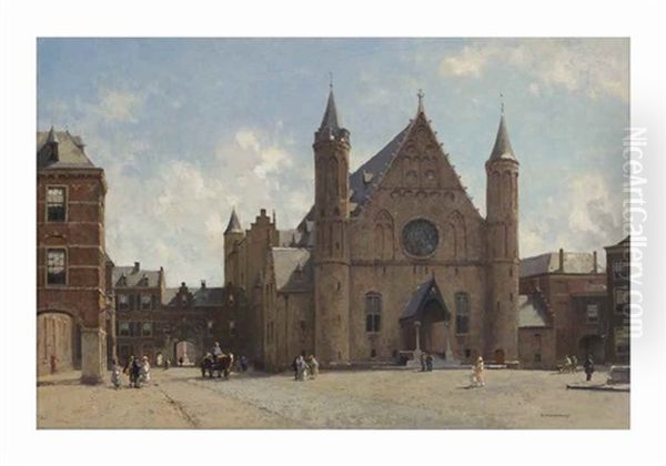 October Morgen: The Ridderzaal In The Hague - view 1