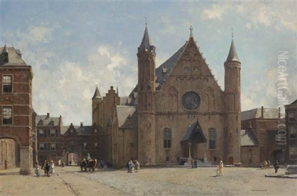 October Morgen: The Ridderzaal In The Hague - view 1