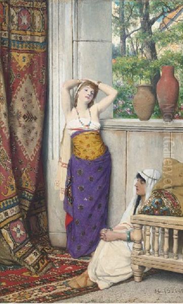 Contemplation In The Harem - view 1