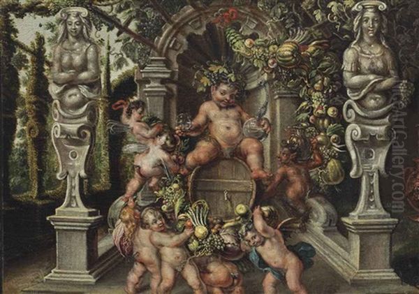 An Allegory Of Wine - view 1