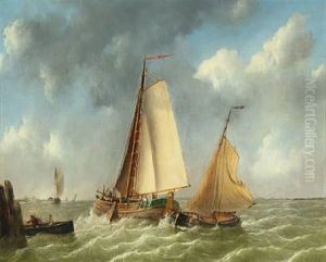 Wessels And Dinky In Rough Seas