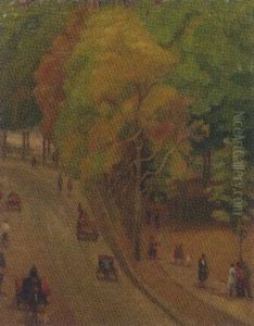 Nassaukade, Amsterdam by Henriette de (Susanna Cornelia) Vries