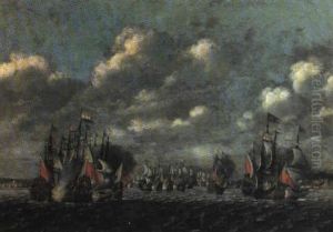 Sjoslag Mellan Svenska Och Hollandska Fartyg Sjoslag Mellan Svenska Och Hollandska Fartyg