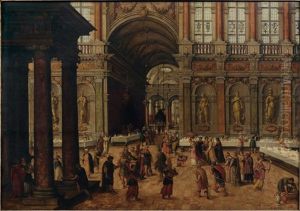 Le Banquet D'antoine Et Cleopatre by Paul Vredemann van de Vries