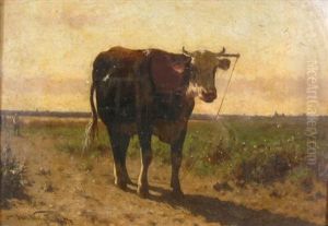 Landscape With Cow by Jan Vrolijk