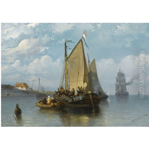 A Boating Party - view 1