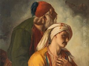 Scene Of The Greek War Of Independence by Theodoros Vryzakis
